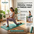 Pro-Formance High-Density Fitness Mat: Tear-Resistant Non-Slip Exercise Cushion