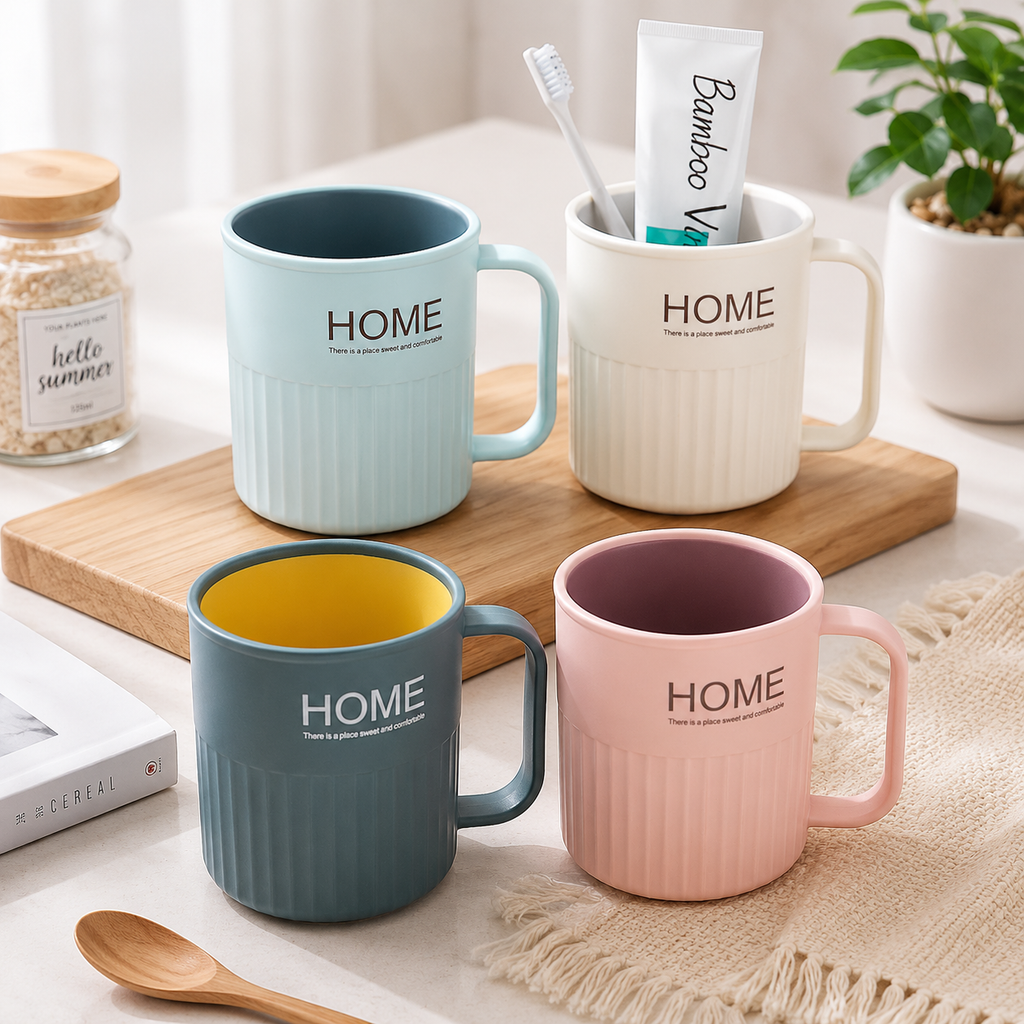 HOME Nordic Style Toothbrush Holder Mug
